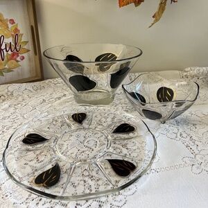 3 Vintage Pieces of Anchor Hocking's 'Enchantware'